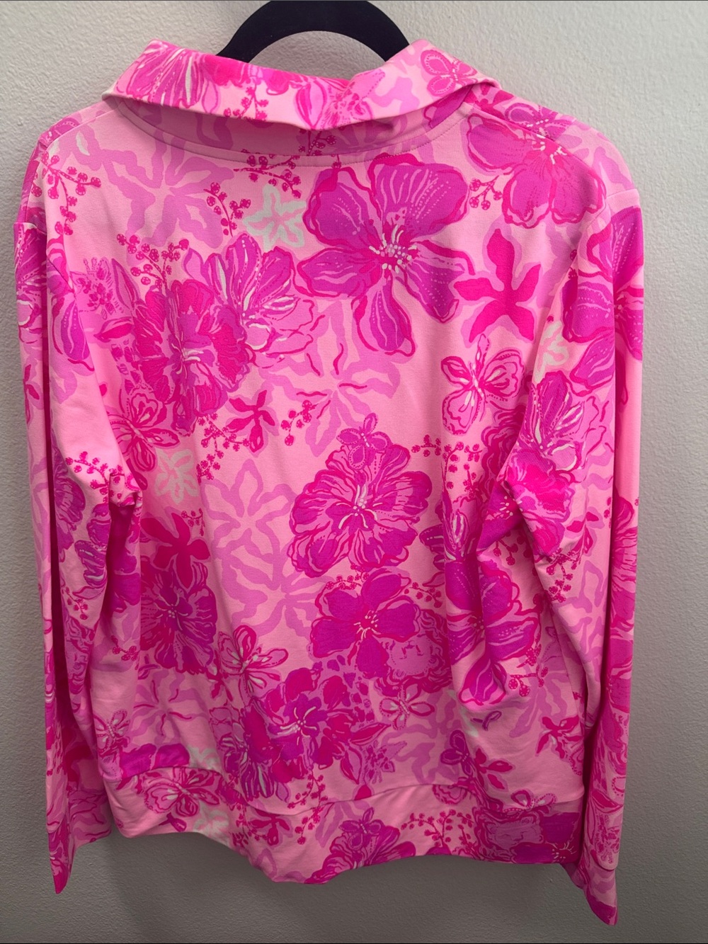 Lilly Pulitzer Pink Floral Zip-Up Jacket NWT - Picture 3 of 4